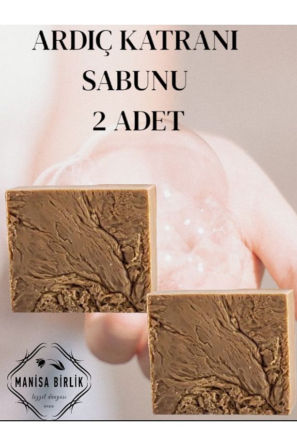Ardıç Katranlı Sabun (MANTAR, UYUZ) 100 gr X 2 Adet - 1