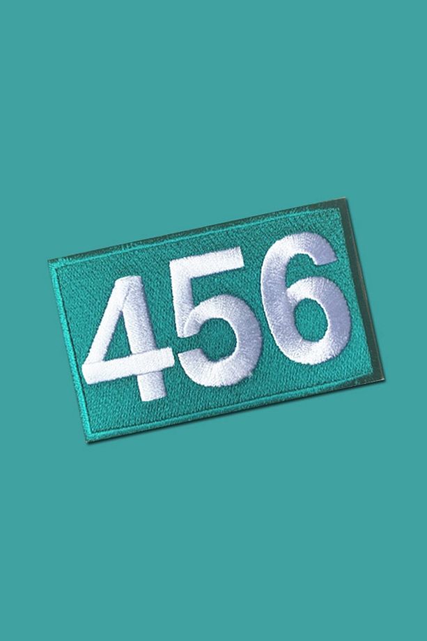 Squid Game Yapışkanlı Arma 456 / Patch / Yama - 1