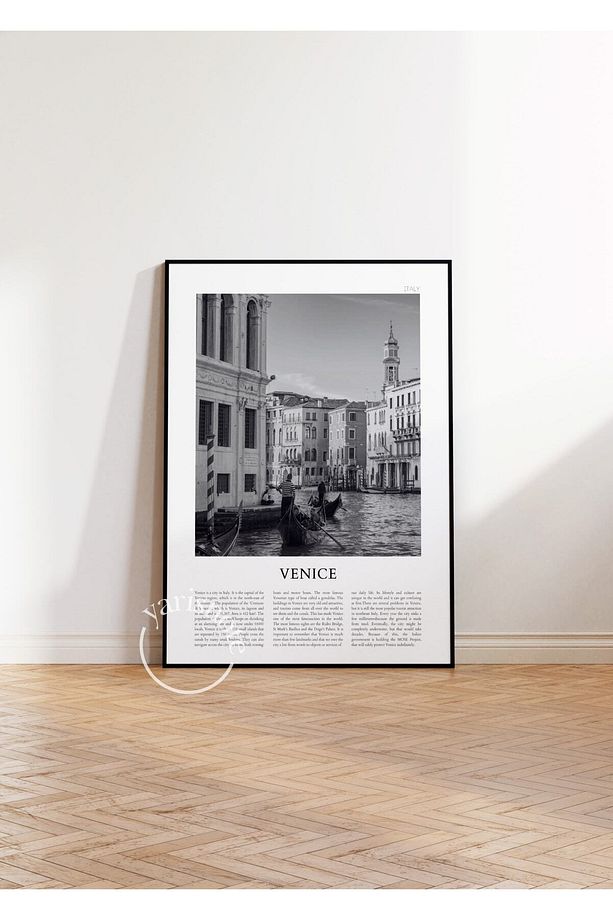 Venice Çerçevesiz Poster - 6