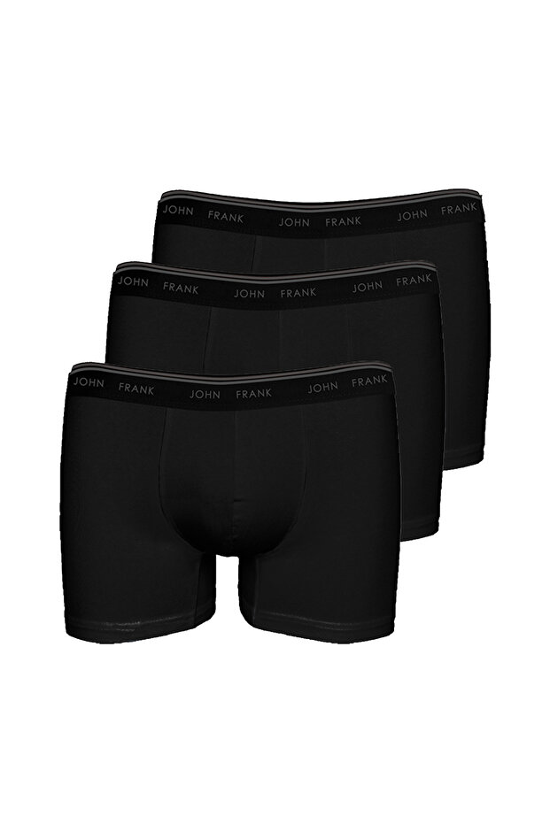 Erkek Basic Bright 3'lü Boxer - 1