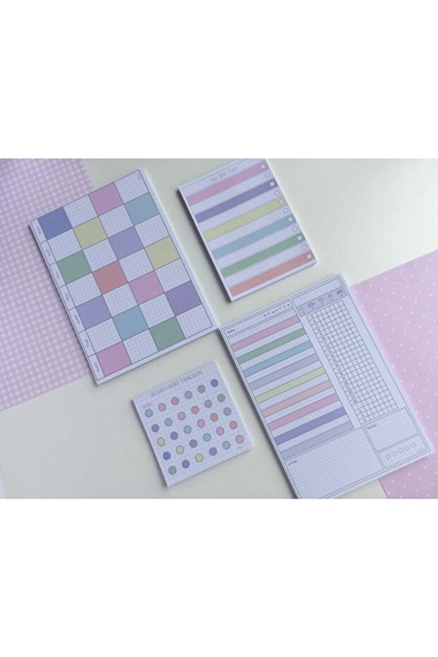 Planlayıcı Set Memopad/notepad/defter - 2