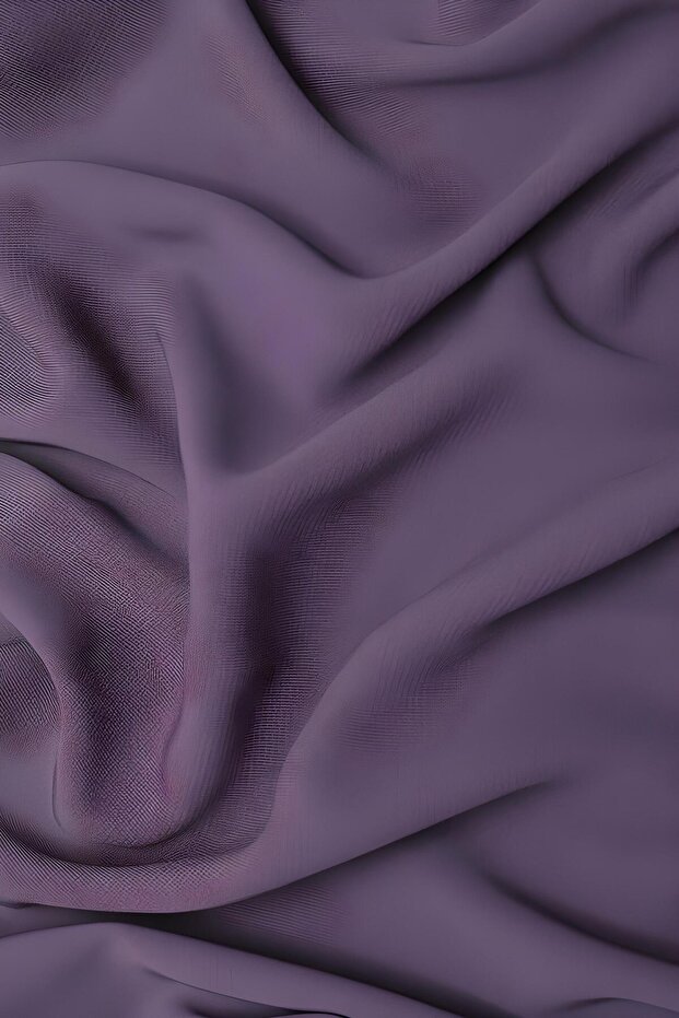 Women's Hijab Medina Silk Shawl Purple