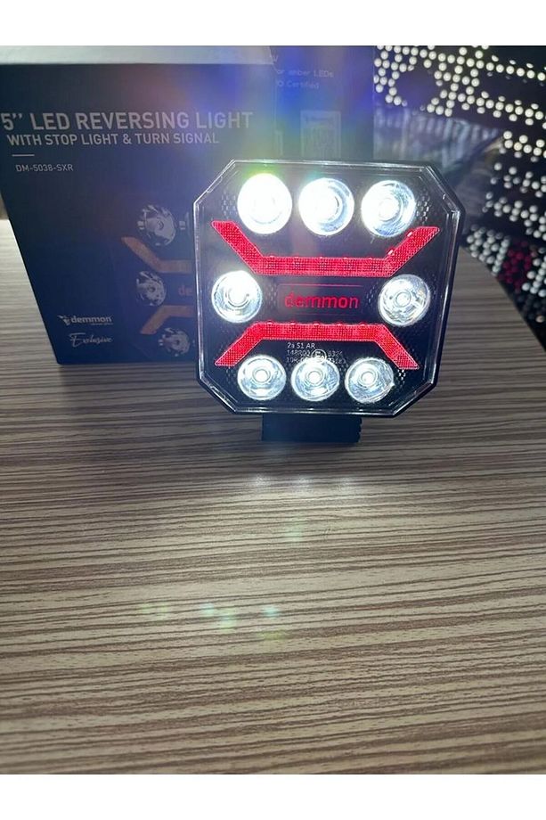 ÇALIŞMA LAMBASI KIRMIZI-SARI 12-24V DEMMON153245679 - 1