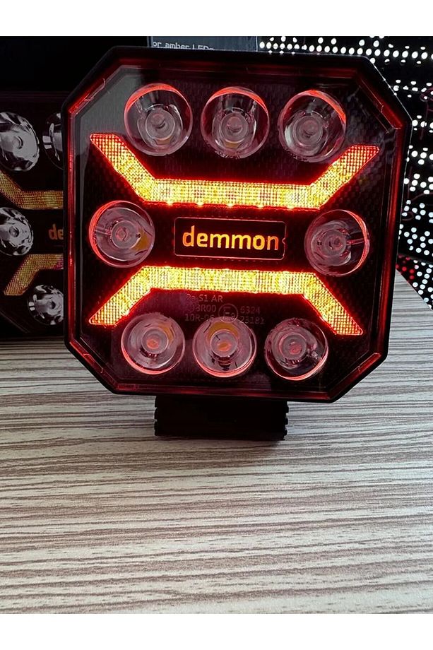 ÇALIŞMA LAMBASI KIRMIZI-SARI 12-24V DEMMON153245679 - 3