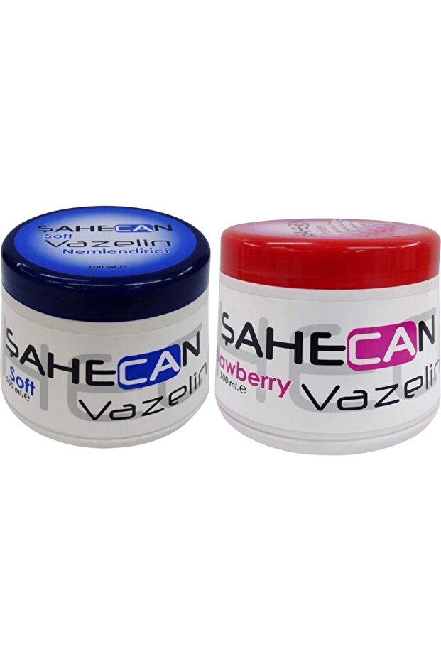 500 ml Şahecan Soft + Strawberry Vaseline