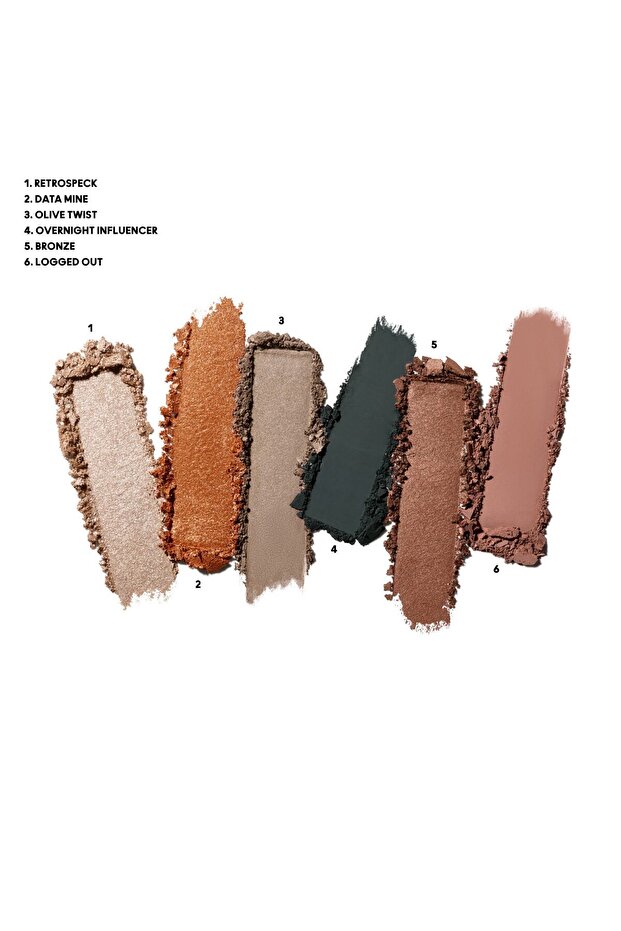 Connect In Colour 6'lı Far Paleti - Bronze Influence 6.25 G - 2