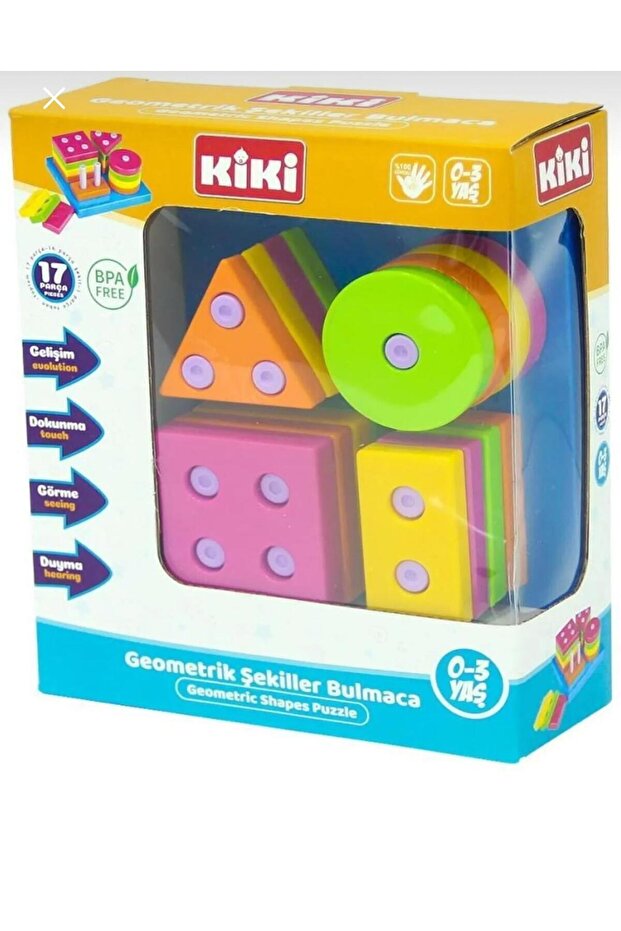 Geometrik Şekiller Bulmaca - 1