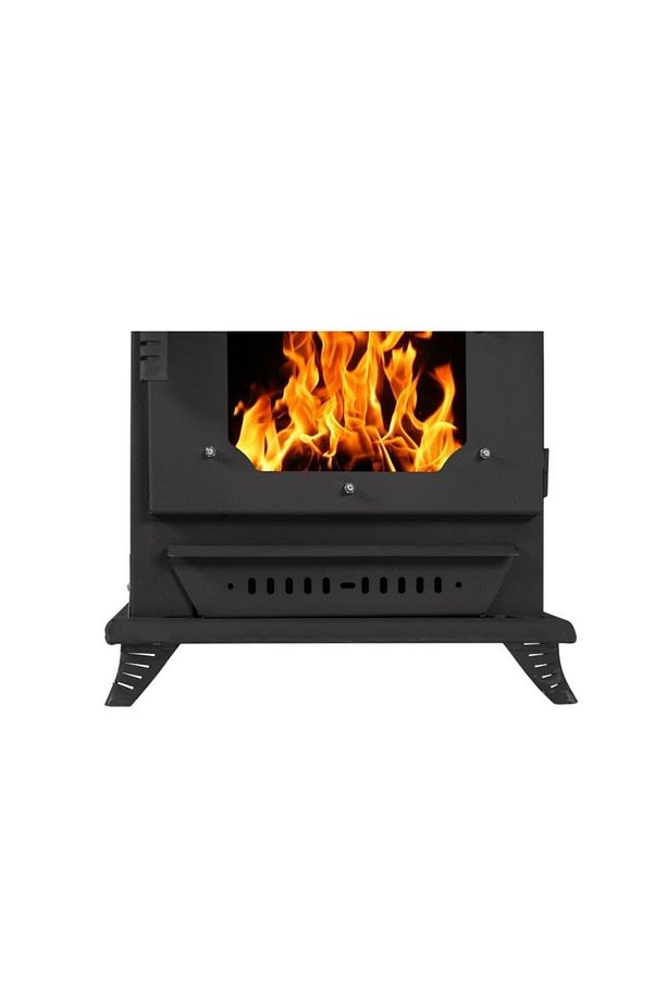 Pelet ve Odun Sobası MS-K003 Modeli Şömineli - Fırınlı - 2