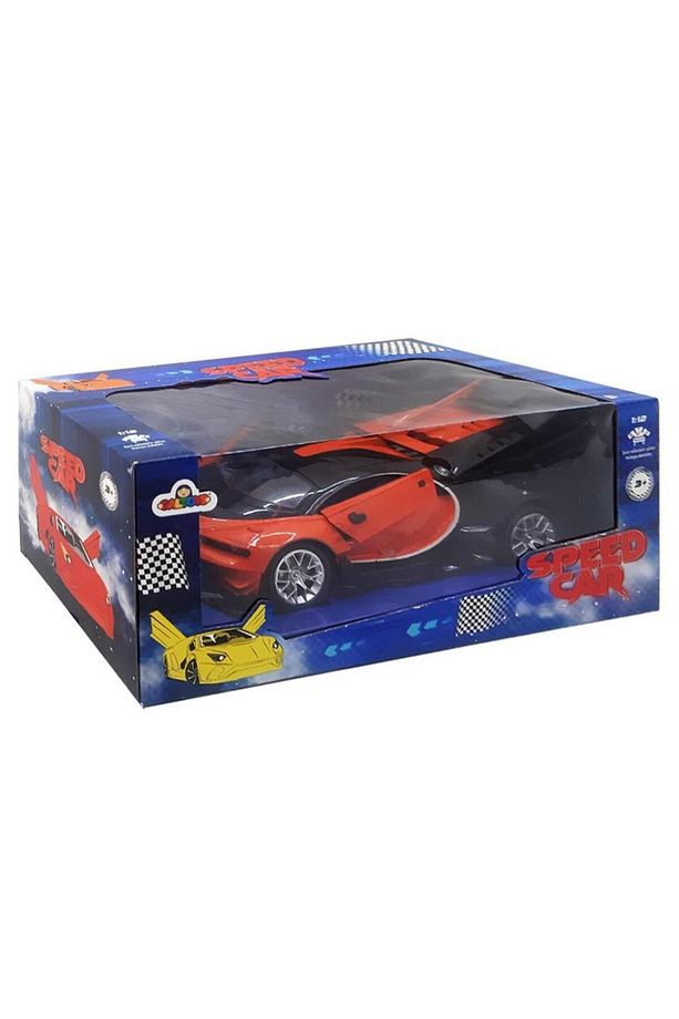 1:12 F/F Şarjlı Kapısı Açılan Kırmızı Bug. Coupe H338-18-A - 4