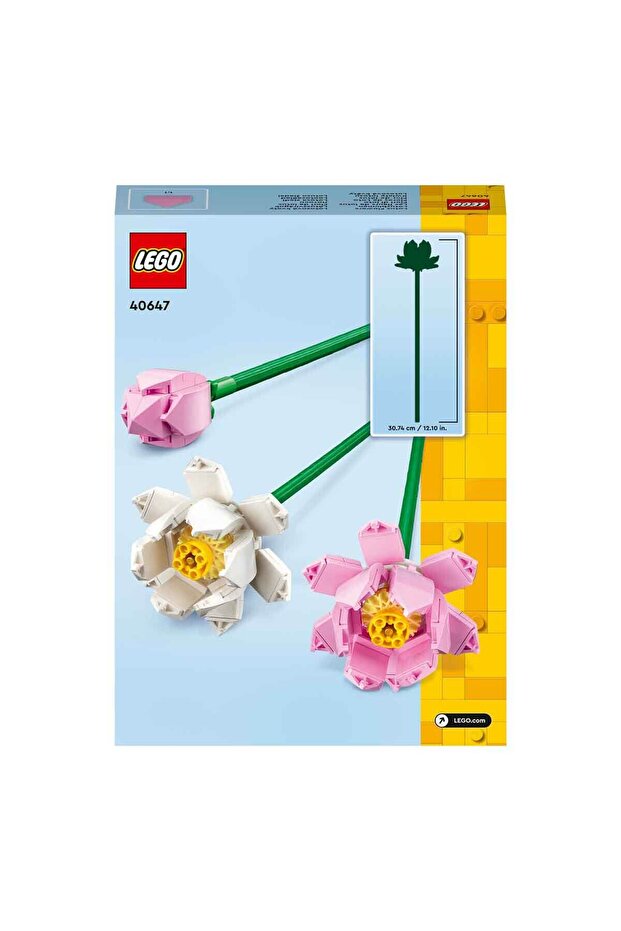 ® Lotus Çiçekleri 40647 - 8 Yaş ve Üzeri için Oyuncak Yapım Seti (220 Parça) - 4