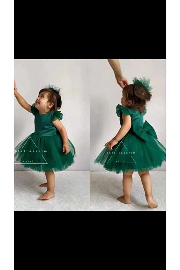 DRESS GIRL MATTE SATIN