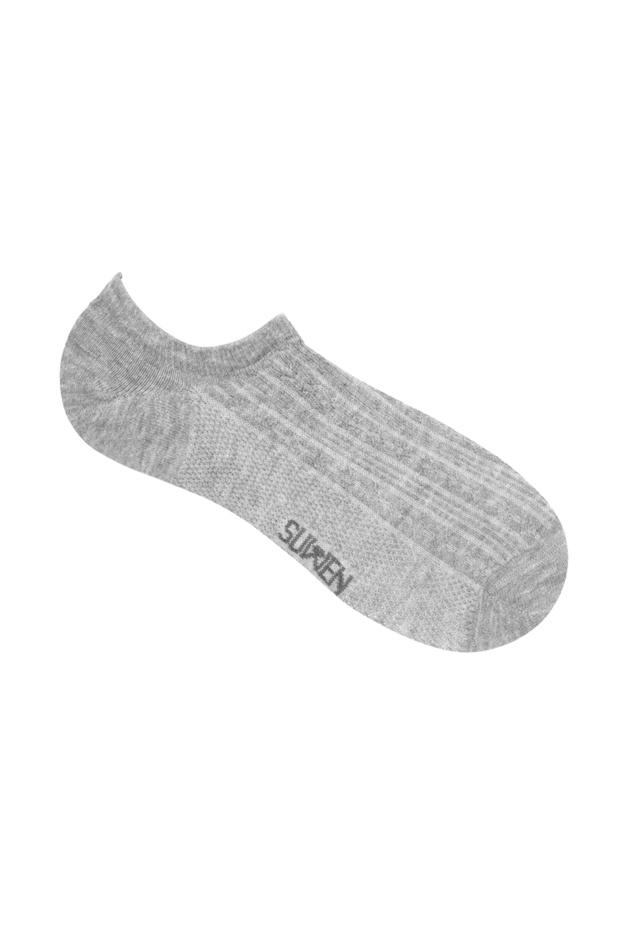 Kadın Knit Sneaker Çorap - 1