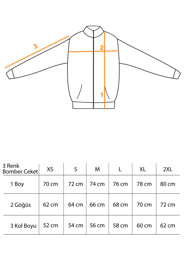 Πολύχρωμο Bomber Jacket - 3