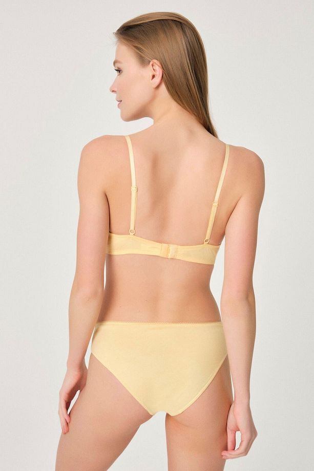 Sarı Classic Slip Külot - 2
