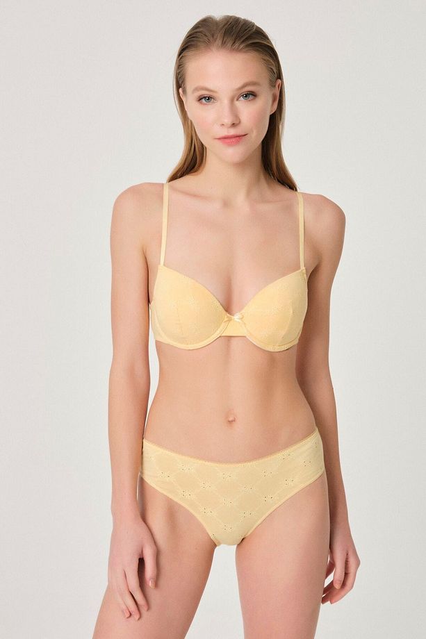 Sarı Classic Slip Külot - 5