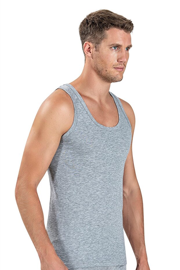 قميص داخلي قطني للرجال - 1