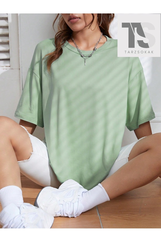 Μπλουζάκι Solid Drop Shoulder - 3