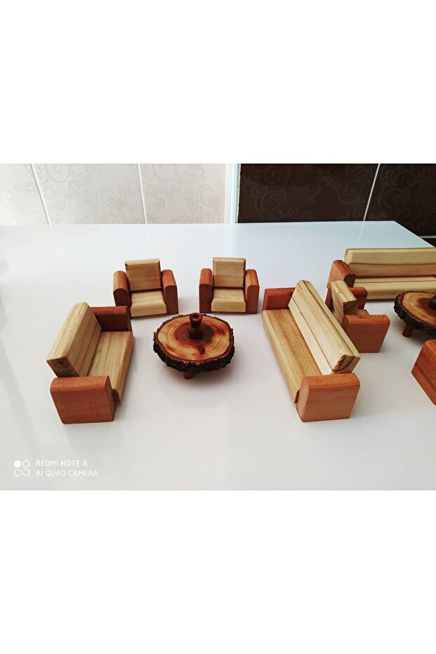 AHŞAP OYUNCAK KOLTUK TAKIMI