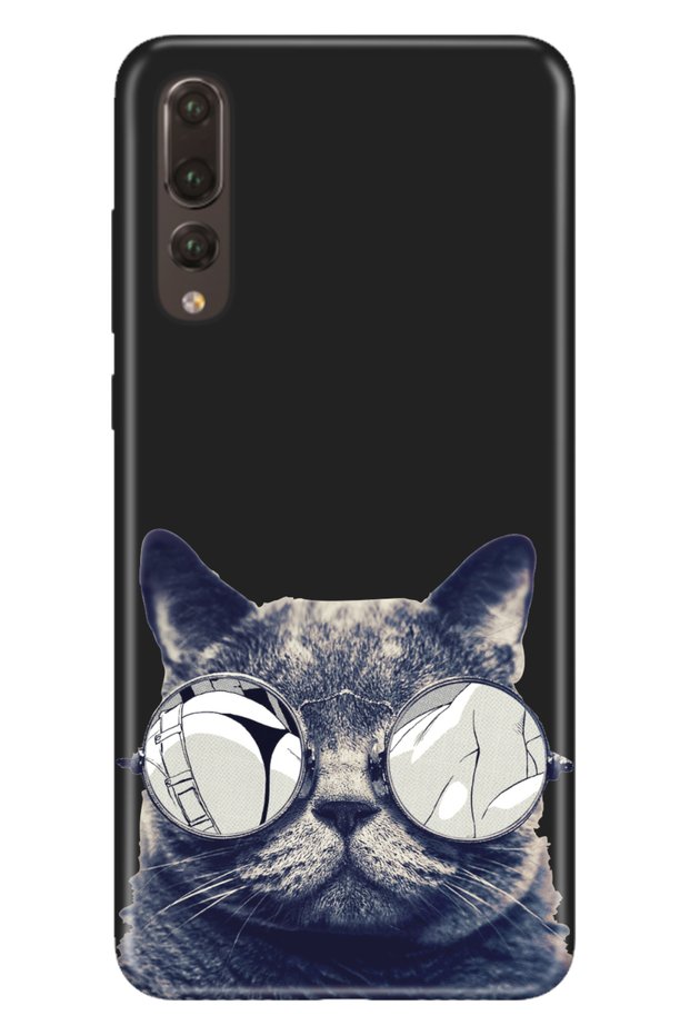 P20 Pro Compatible Case Patterned Printed Silicone Cix Cat