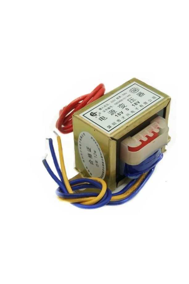 bobin 12W ses dönüştürücü EI48 DB-12VA 220V 12V tek / çift düşük frekanslı izole güç transformador - 1