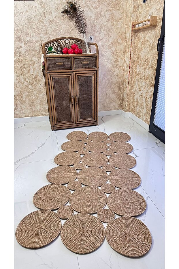 أداة سجادة من الجوت بتصميم مخصص - ممسحة مستطيلة الشكل - 2