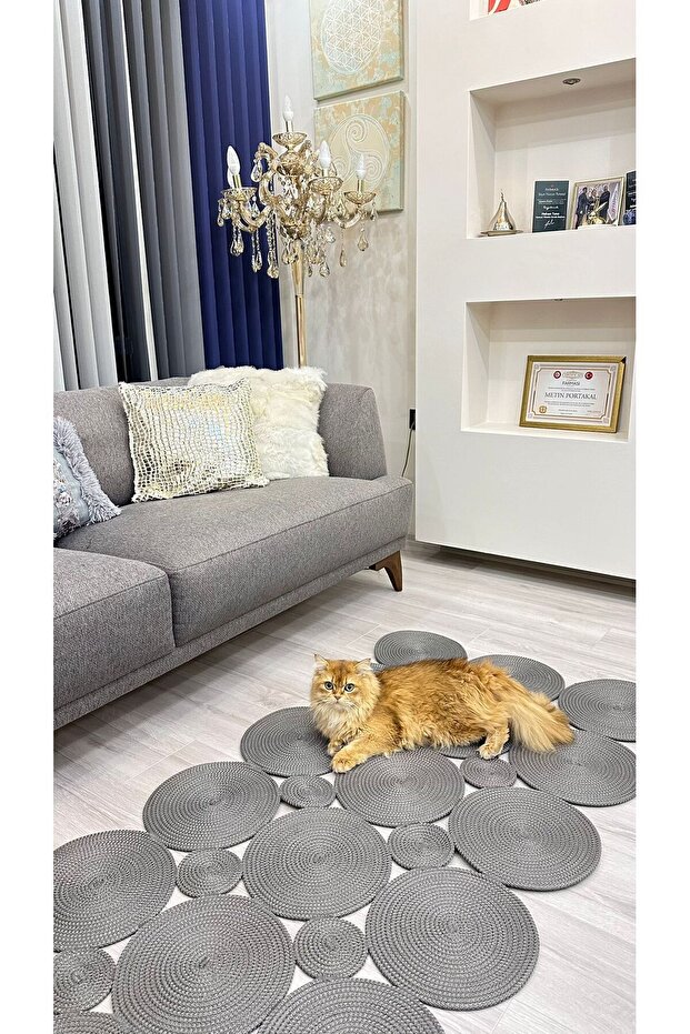 أداة سجادة من الجوت بتصميم مخصص - ممسحة مستطيلة الشكل - 4