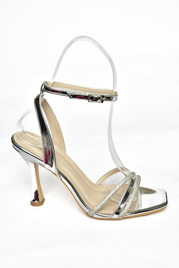 S569812534 Silver Mirror női estélyi ruha cipő - 7