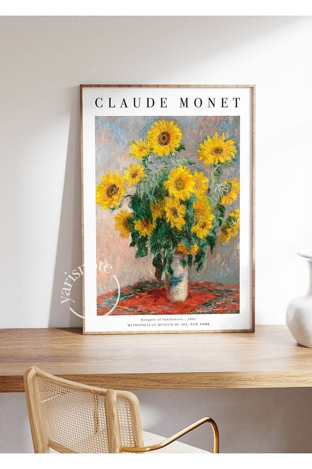 Claude Monet Çerçevesiz Poster - 4