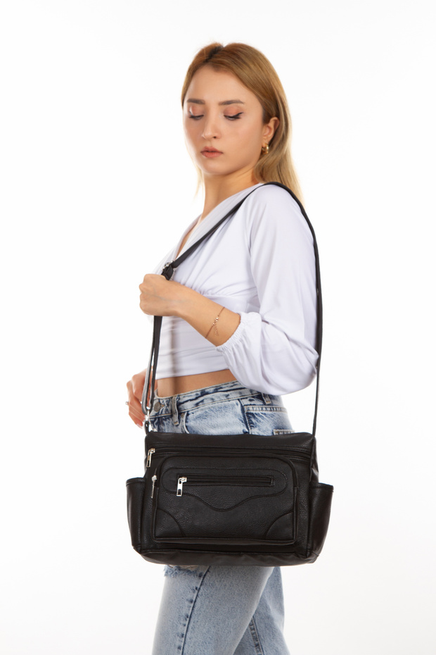 GEANT de UMĂR CROSS NEGRU de damă - 2