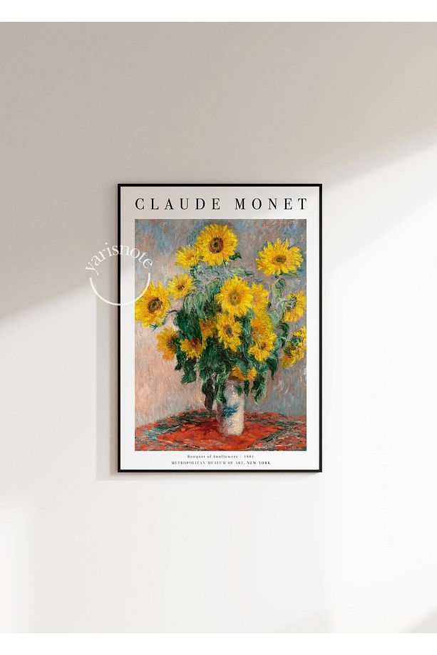 Claude Monet Çerçevesiz Poster - 5