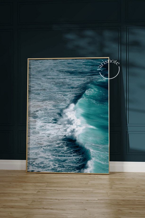 Waves Çerçevesiz Poster - 3