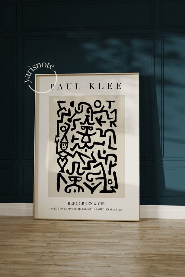 Paul Klee Çerçevesiz Poster - 4