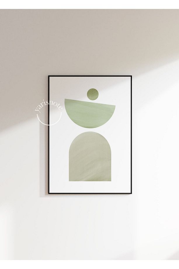 Abstract Çerçevesiz Poster - 5