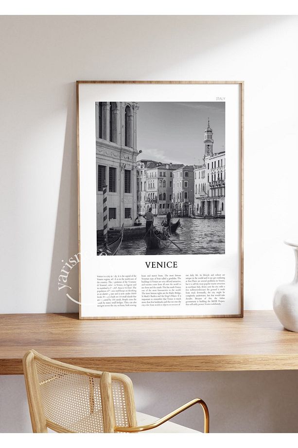 Venice Çerçevesiz Poster - 4