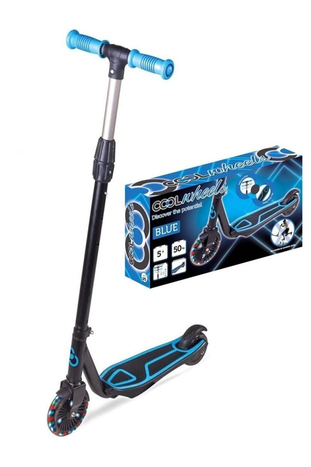 Frk Cool Wheels Lighted 2 Wheel Scooter Blue + 5 Years