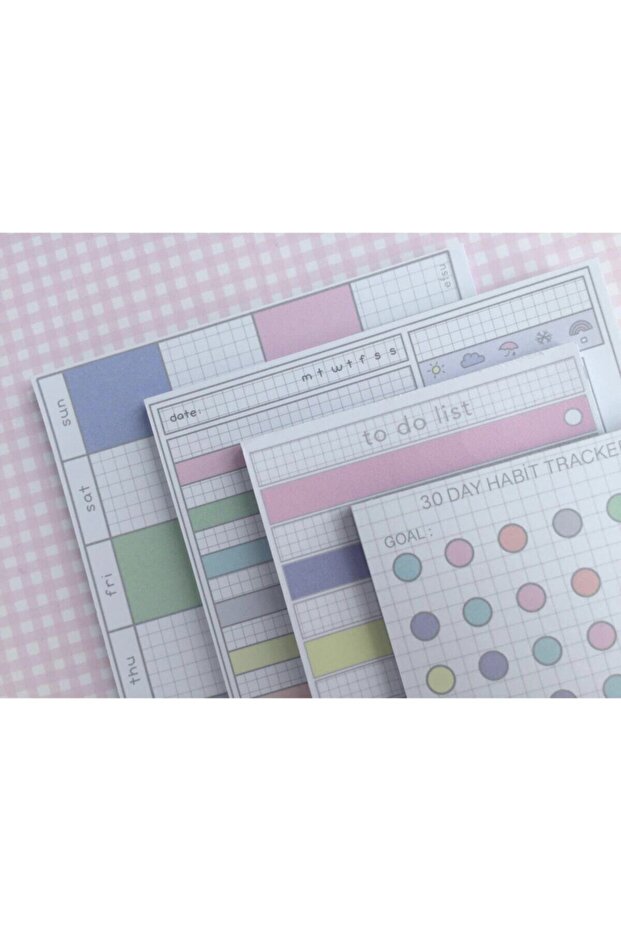 Planlayıcı Set Memopad/notepad/defter - 3