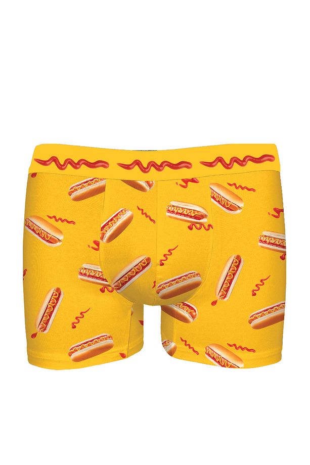 Renkli Desenli Dijital Baskılı Erkek Modal Boxer - 1