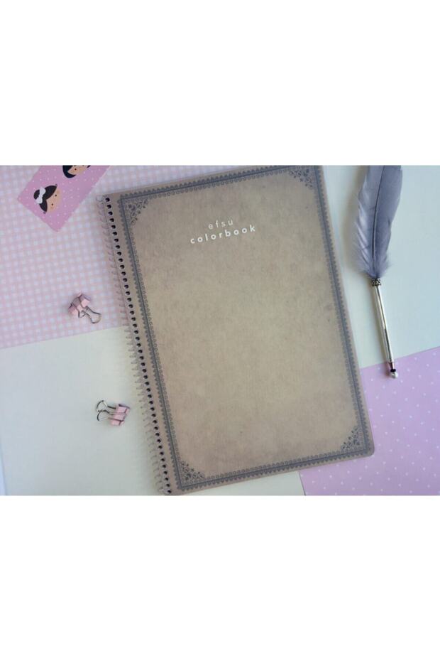 A4 Vintage Colorbook