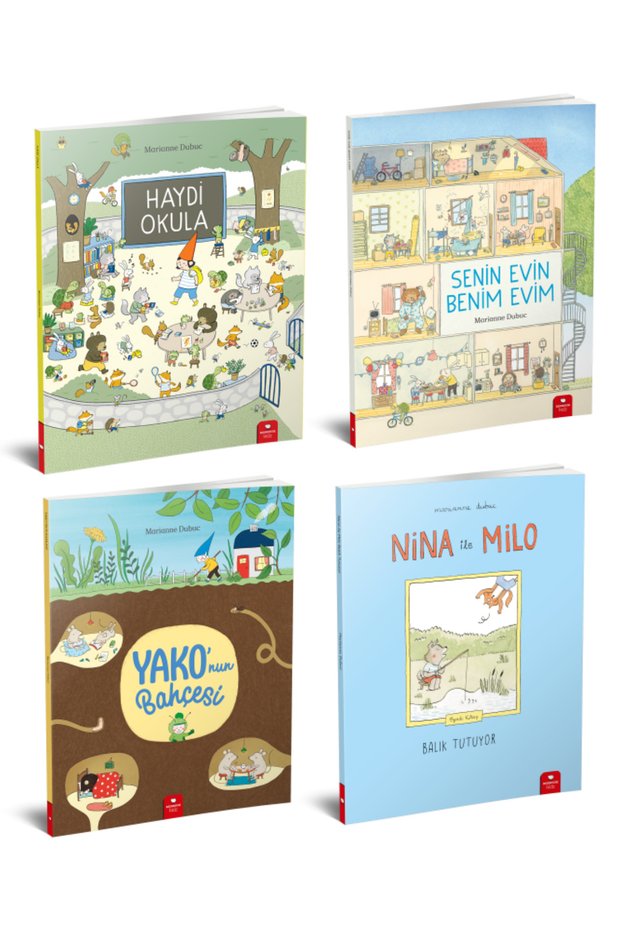 Haydi Okula - Senin Evin Benim Evim - Yako'nun Bahçesi - Nina İle Milo Balık Tutuyor (Marianne Dubuc)