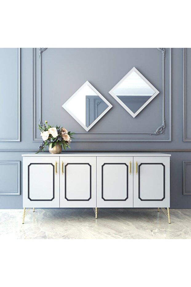 Elite 181 Beyaz-antrasit Konsol - 2