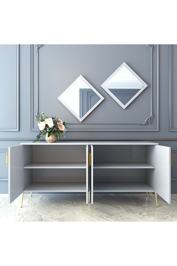 Elite 181 Beyaz-antrasit Konsol - 3