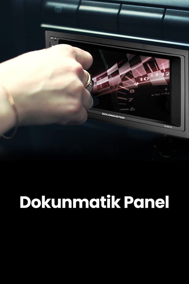 D-6015 Bluetooth/usb/sd Double Oto Teyp Multimedya - 2