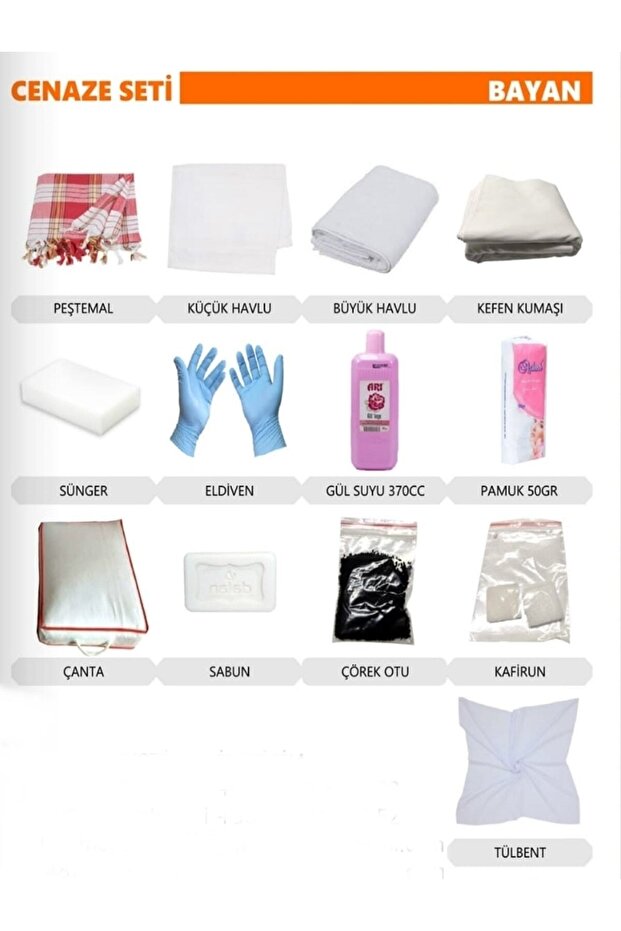 Kadın Kefen Takımı - 3