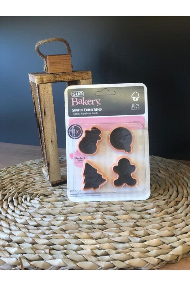 Yılbaşı Kurabiye Kalıbı 3133 ( Çam Ağacı - Gingerbreadman- Kardan Adam ) - 4