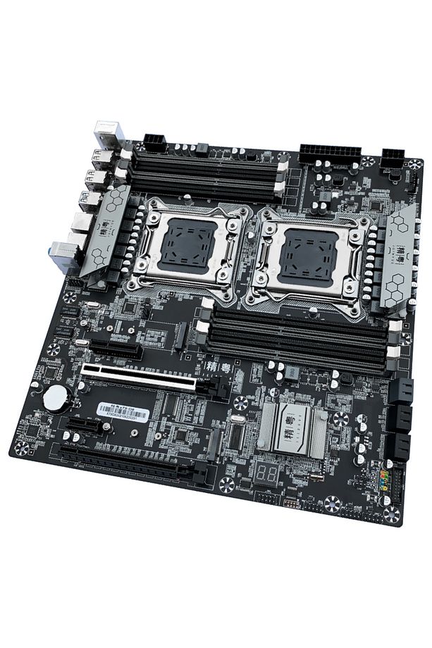 X79 D8 Ddr3 1866 Mhz(512Gb) Çift M.2 Sata 3.0 Usb 3.0 Çift İşlemci Destekli 2011 Soket E-Atx Anakart - 4