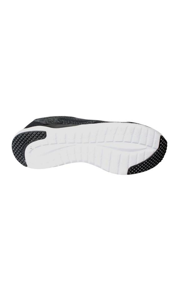 Erkek Siyah Çift Örgü Büyük Numara 46 47 Memory Taban Sneaker Spor Ayakkabı - 4