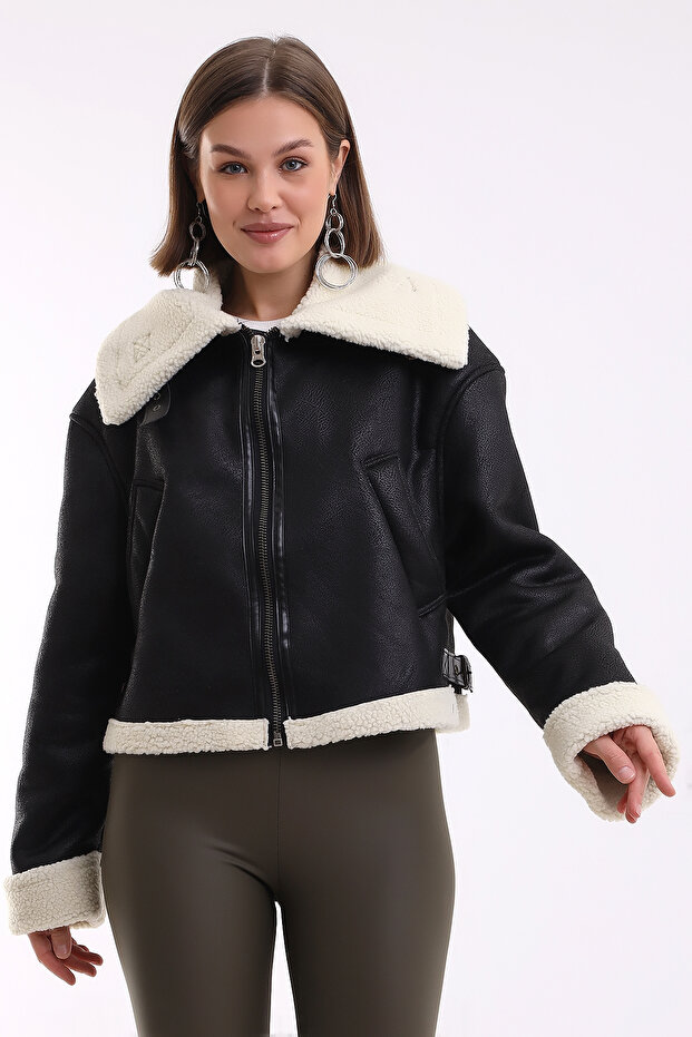 Faux Fur Jacket - 4