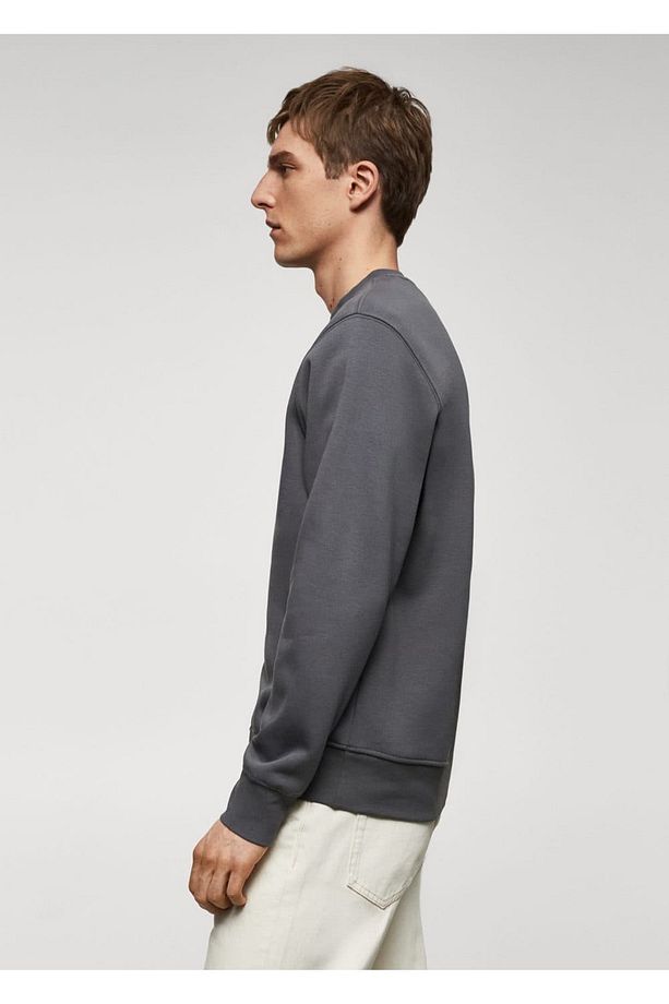 Pamuklu hafif sweatshirt - 6