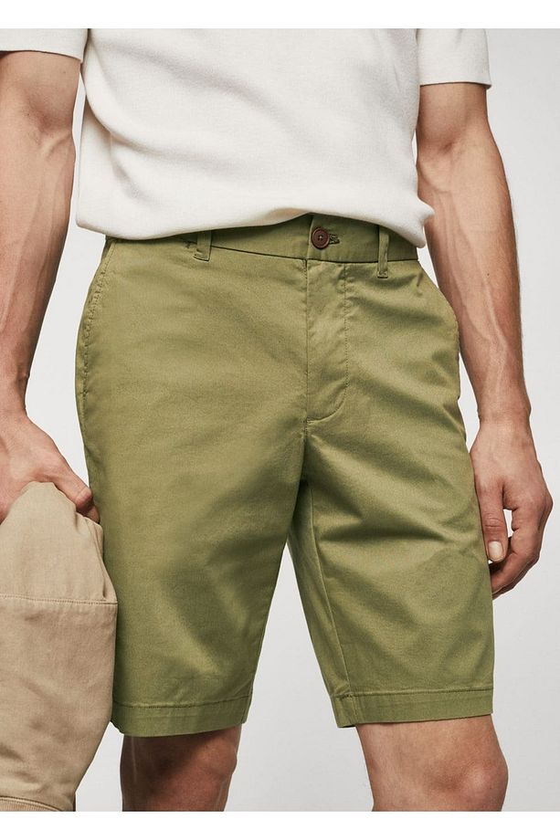 Chino bermuda şort - 7