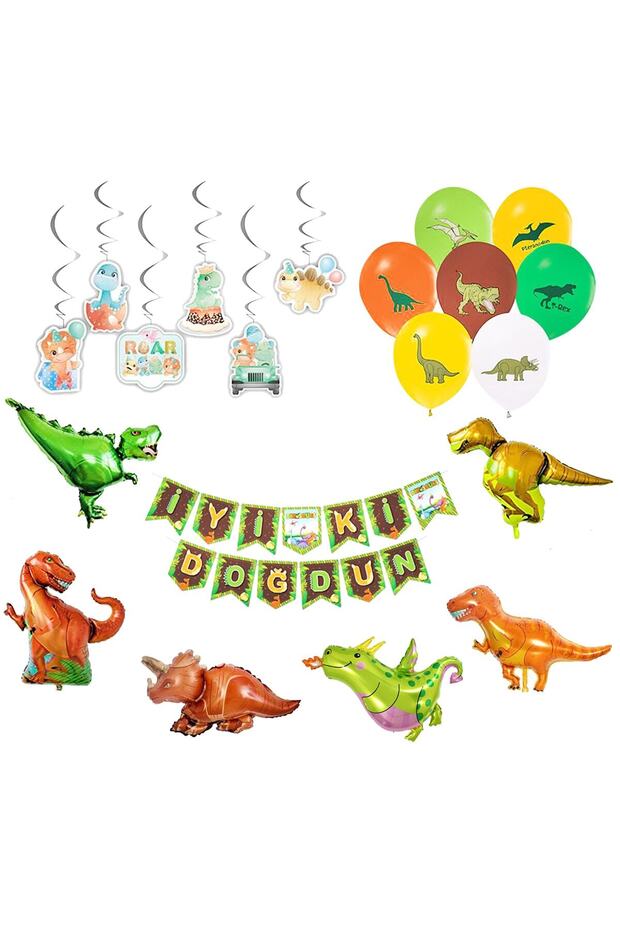 Dinazor Konsepti Süsleme Seti - 1